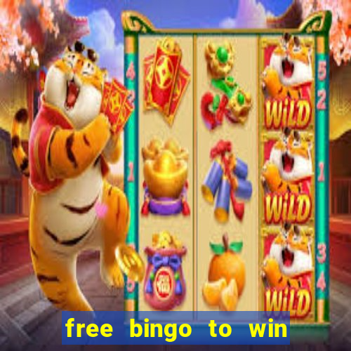 free bingo to win real money