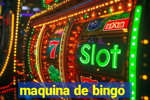 maquina de bingo