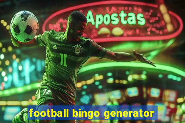 football bingo generator