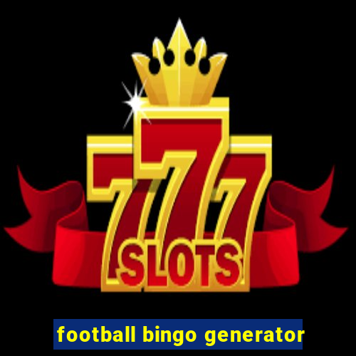 football bingo generator