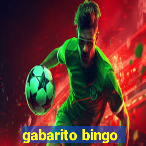 gabarito bingo