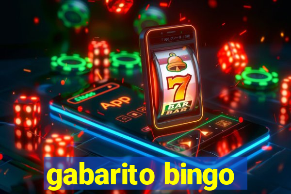 gabarito bingo