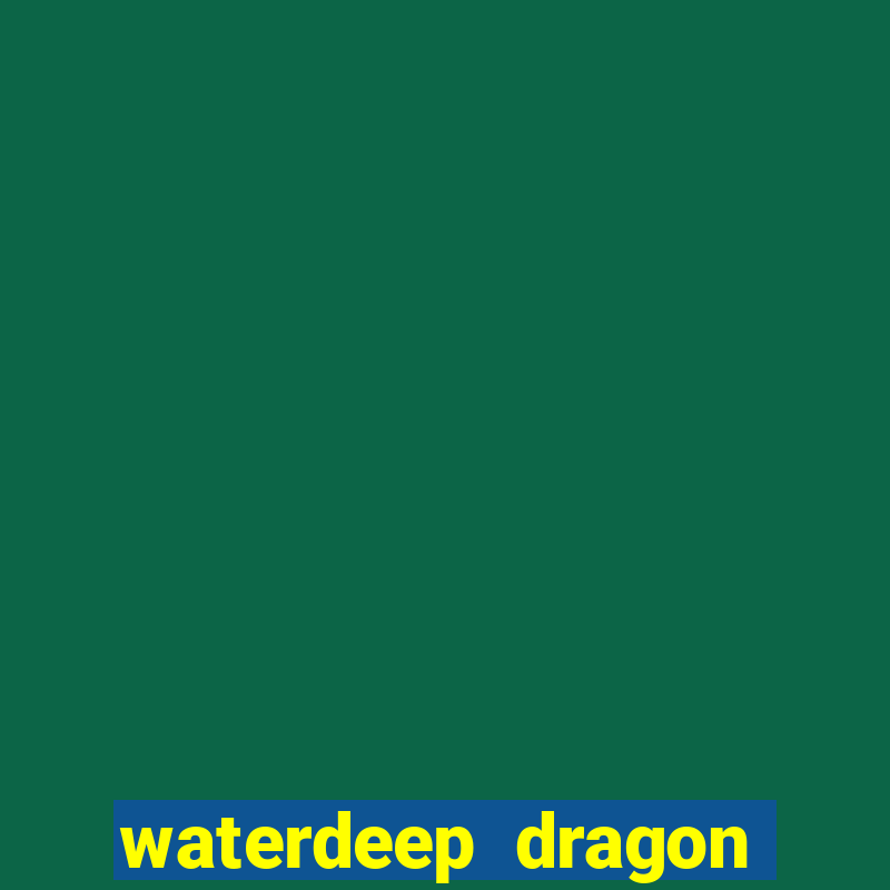 waterdeep dragon heist pdf