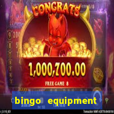 bingo equipment rental near me