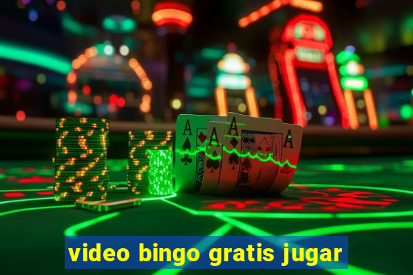 video bingo gratis jugar