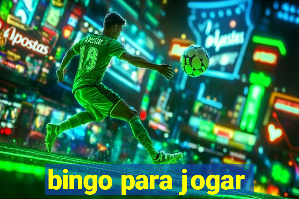 bingo para jogar