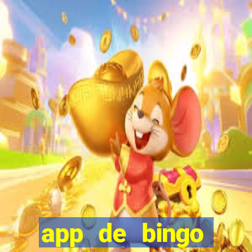 app de bingo valendo dinheiro