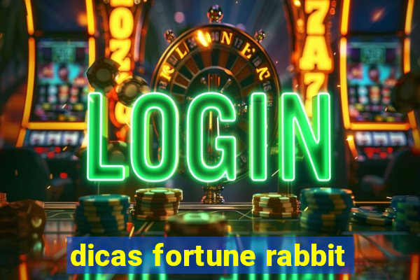 dicas fortune rabbit