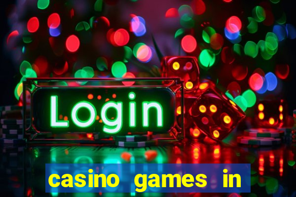 casino games in las vegas