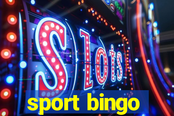 sport bingo