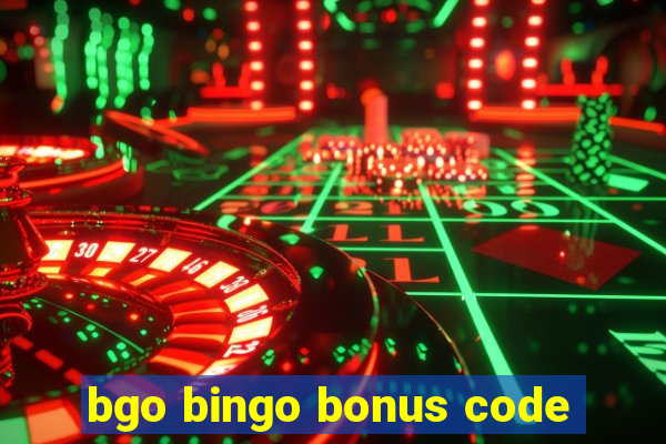 bgo bingo bonus code