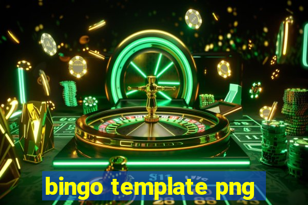 bingo template png