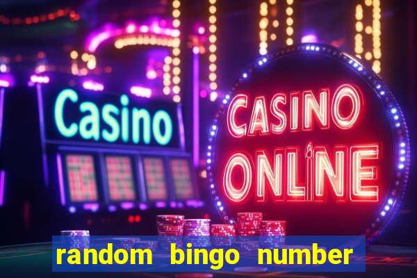 random bingo number generator 1-90