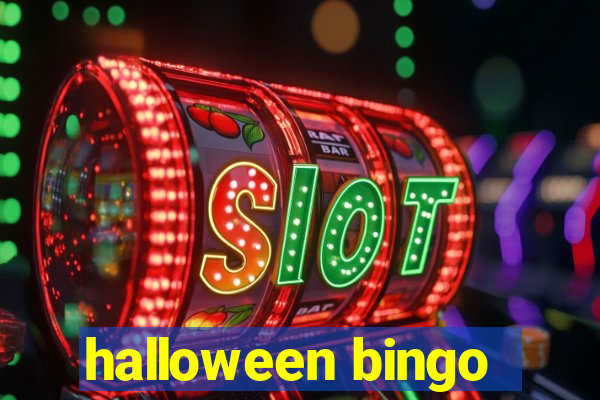 halloween bingo