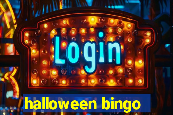 halloween bingo