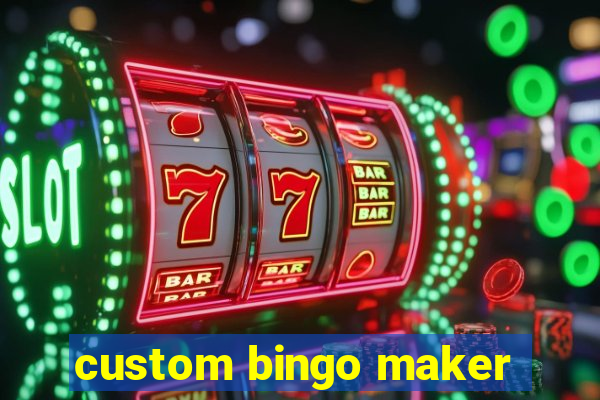 custom bingo maker