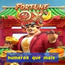 numeros que mais saem no minas cap