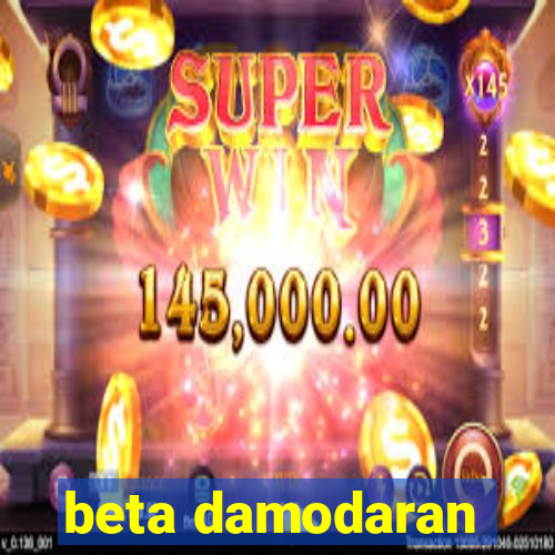 beta damodaran