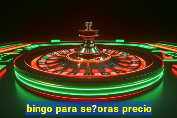 bingo para se?oras precio