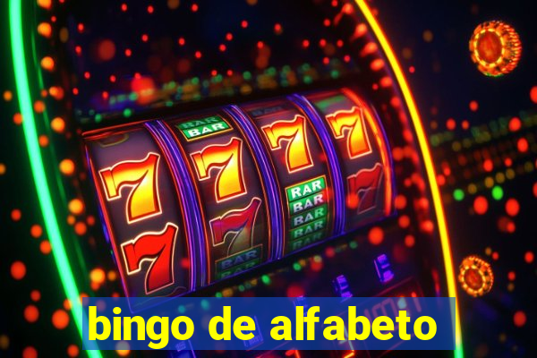 bingo de alfabeto