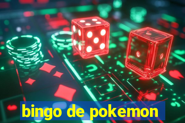 bingo de pokemon