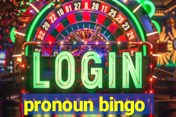 pronoun bingo