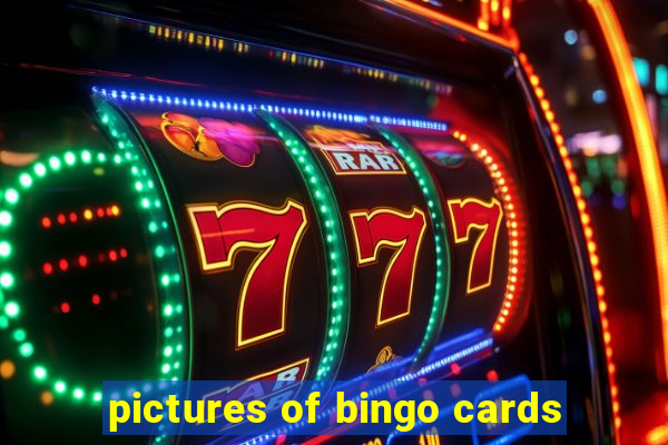 pictures of bingo cards