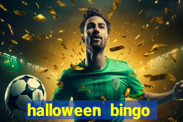 halloween bingo cards with numbers