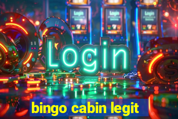 bingo cabin legit