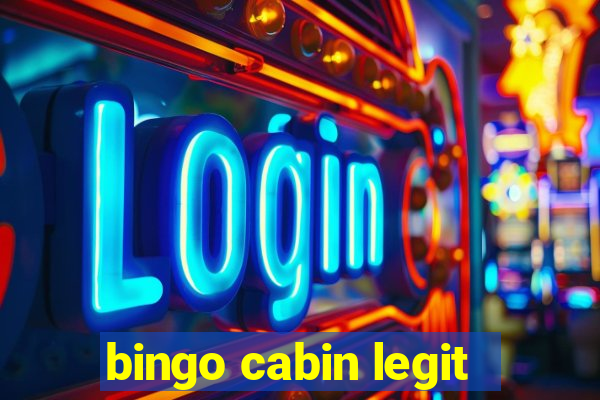 bingo cabin legit